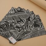 Black Table Mat