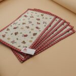 Red Table Mat