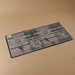 Grey Kitchen Rug