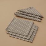 Without Lace Purple Napkin (Set of 6)