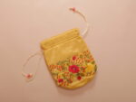 Embroidered Silk Potli Bag