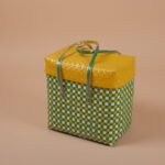 Yellow Basket Without Lid