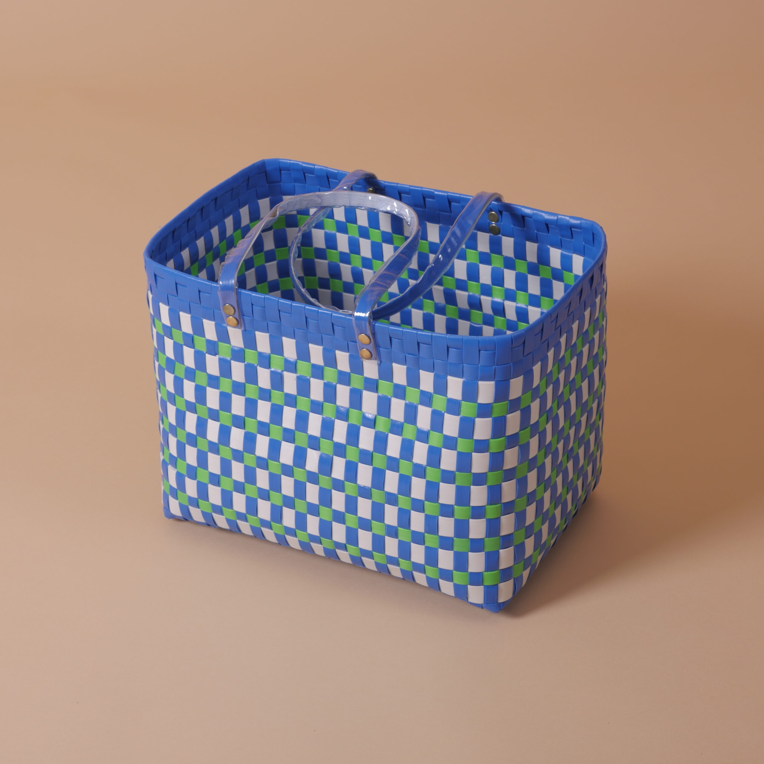 P2370944-scaled-1.jpg Blue Basket Without Lid - Image 1