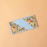 Blue embroidered Envelope