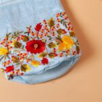 Embroidered Silk Potli Bag - Image 2